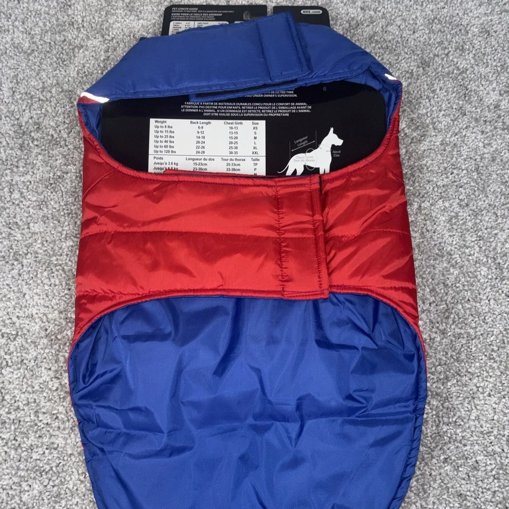 Pets‎ First NHL PET Warming Sports Jacket Dogs Puffer Vest New York Rangers